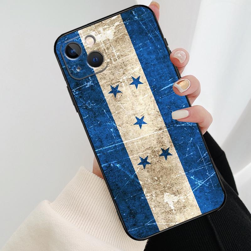 Honduras Flag Phone Case For iPhone 17 Pro Max 16 15 14 11 12 13 Pro Max mini 15 16 Plus 16e 17 Air Cover