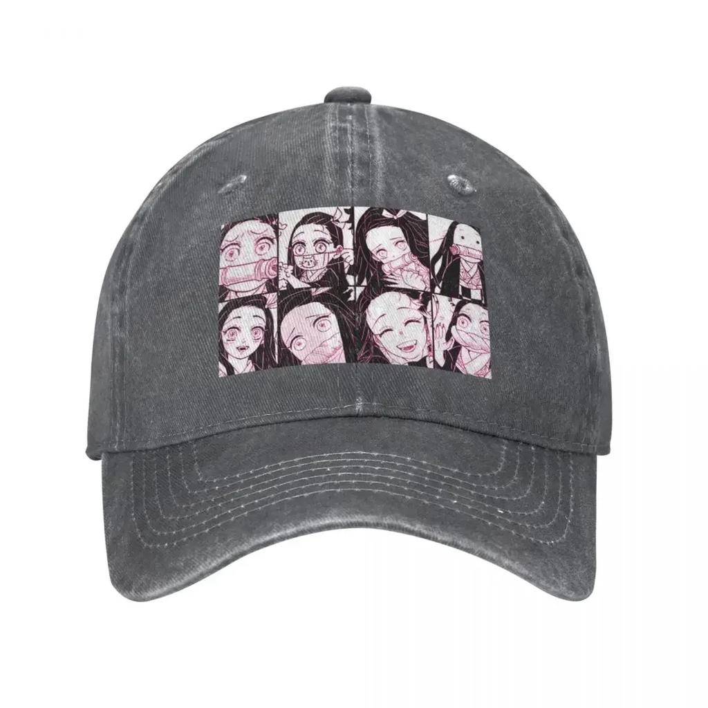Cute Demon Anime Girl Unisexga Collage Baseball Cap Funny Hat Hat Luxury Brand Caps For Women UnisexS