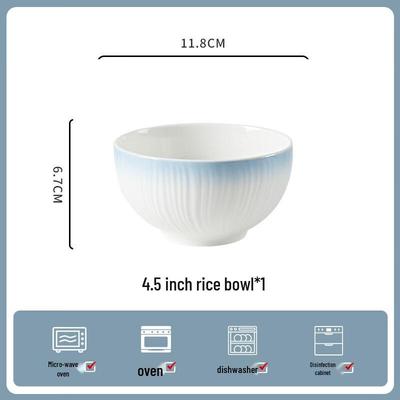 ZISIZ Jingdezhen Unterglasur Keramik Schüssel Set