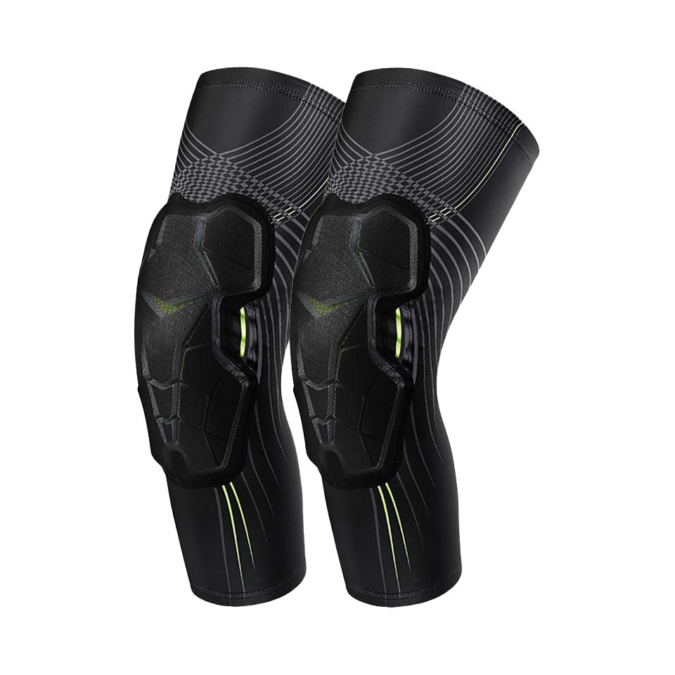 GOBYGO Basketball Sports Impact Knee Pads Cellular Foam Crash Knee Pads Knee Sleeves Outdoor Riding Running Soccer Leg Warmers