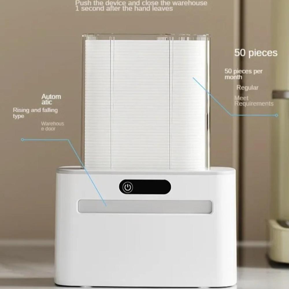 Automatic Up Dental Floss Storage Box Smart Sensor Floss Dispenser  for Oral Care