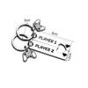 Keychain Pendant Drive Safe Love You Holiday Gift Stainless Steel Keychain Stainless Steel Keychain for Backpack Bag Pendant