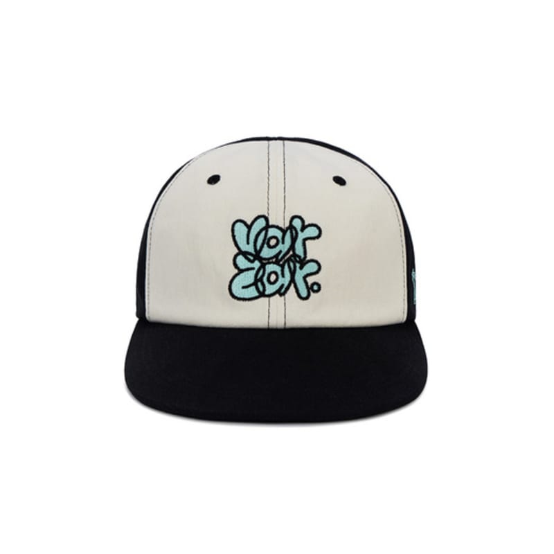 VARZAR Graffiti Two-Tone Ordinary Ball Cap Black