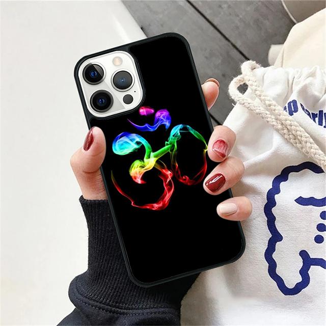 Aum Om Symbol phone Case Cover For iPhone 17 Air 16 15 14 Plus apple 16 11 12 13 Pro Max coque