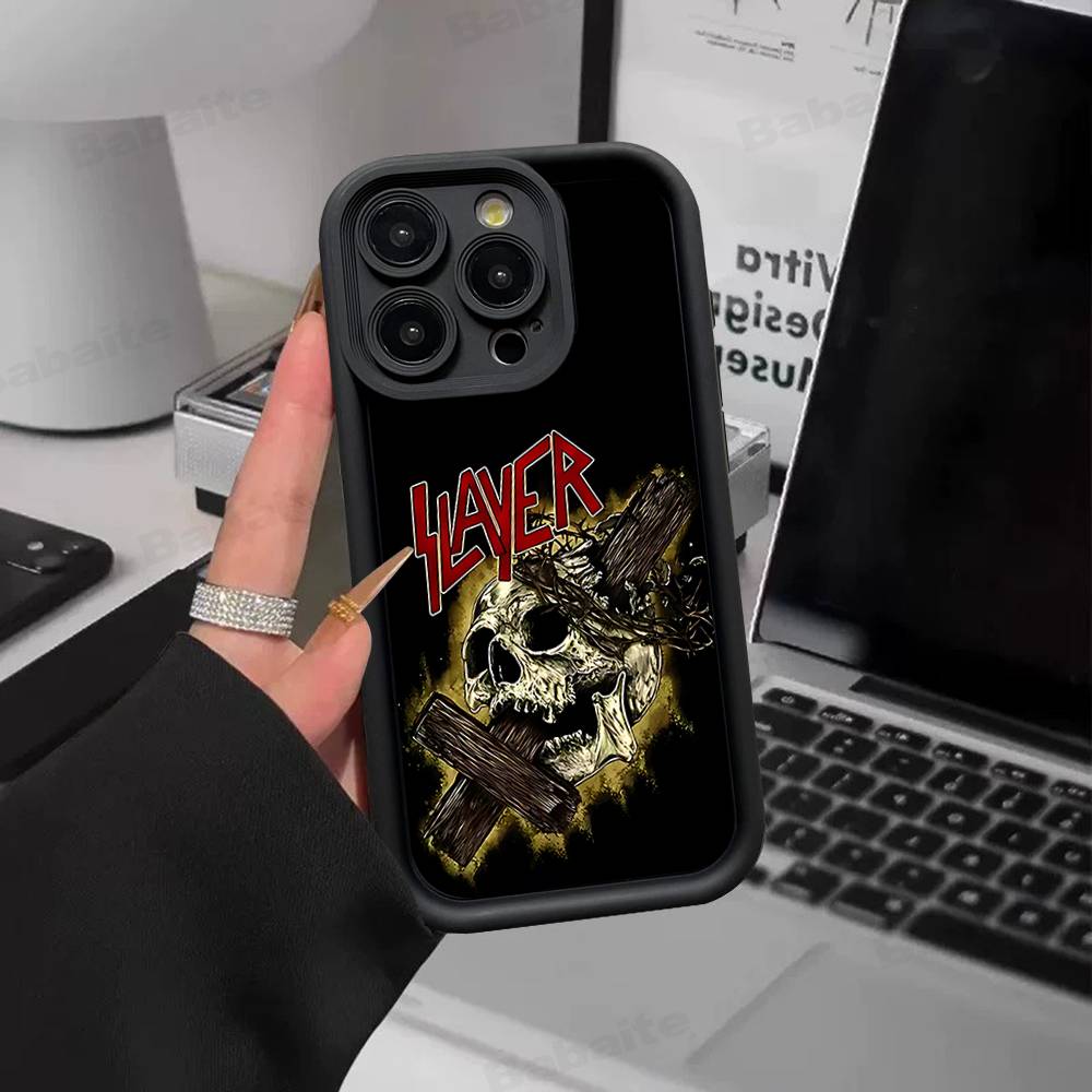 

S-Slayers Band Phone Case For IPhone 17 16 15 14 13 12 11 Pro Max Anti Drop Soft Cover iPhone 12 pro