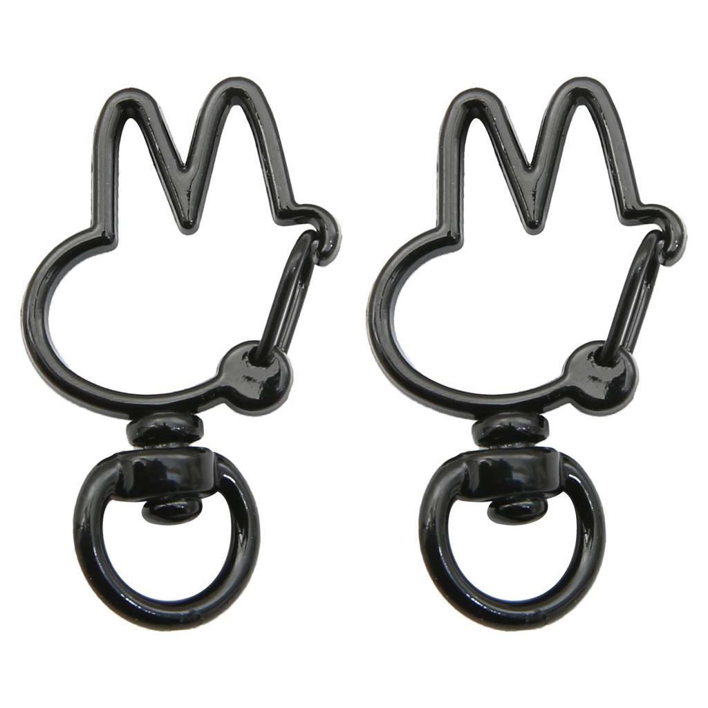 31X39mm Candy Colored Alloy Shell Shaped Spring Buckle Special-shaped DIY keychain Accessories Creative Accessories Hanging Ornaments