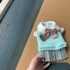 Pet Knit Sweater Dress Small Dogs Winter Warm Outfit Teddy Bichon Pomeranian Schnauzer