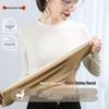 Women's Wool Base Layer: 2025 Autumn/Winter Thermal Fleece Long Sleeve Top