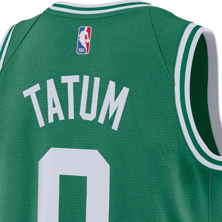 Nike X NBA Collaboration Casual Sports Suit Boston Celtics Tatum 0 Letter Print Quick-Dry Breathable Vest Youth Basketball Jersey 3Z2B7BX2P00-CELJT