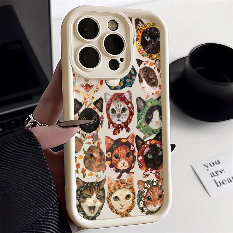 Niedliche Blumen Handyhülle Für iPhone 16 Pro Hülle iPhone 13 11 14 15 12 17 Pro Max 16E XR 7 8 Plus SE Cartoon Frosch Erdbeere Hülle