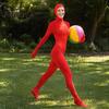 Adults Spandex Unitard Full Body Zentai Suit for Men Women, Open Face Halloween Cosplay Stretchy Bodysuit Bodysuit, Costume Party, Stage Performance