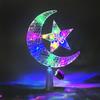LED Christmas Tree Topper Star Moon Decoration Acrylic Xmas Ornament Energy Saving Shining Lamp Festive Home Room Decor