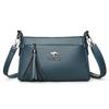 Soft Leather Women's Small Square Bag Shoulder Bag Middle-Aged Mother's Bag Commuter Crossbody Bag