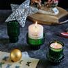 Nordic Mini Glass Candlestick European Taper Candles Holders Table Candle Stand Small Tealight candle holder Home Decoration