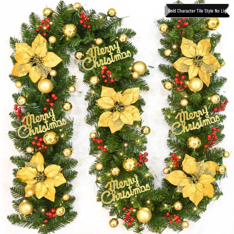 2.7m Christmas Garland for Decoration - Tree, Wreath, Wall, Door Hanging, Hotel, Shopping Mall Display