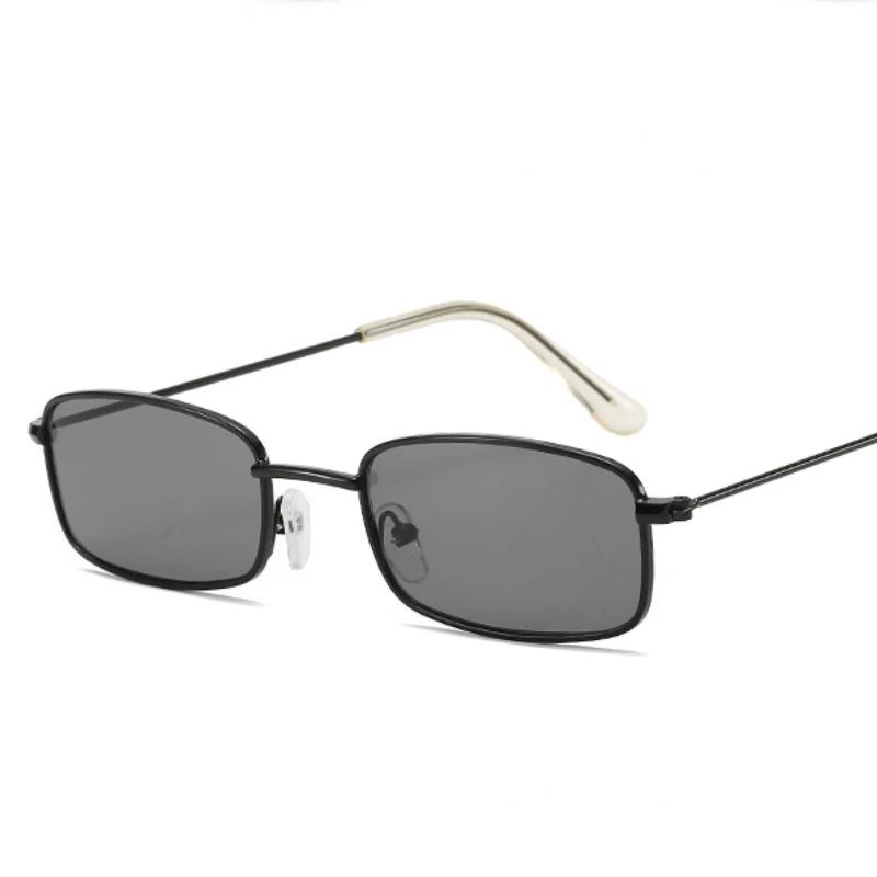 Candy Color Metal Cat Eye Sunglasses UV400 Female Summer Street Eyewear for Women Korea Style