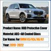 MCRB1 For BMW X5 X5L X6 X7 G05 G18 G06 G07 2019~2022 Car HUD Display Cover Head Up Reflective Projection Screen Dustproof Accessories