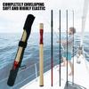 Adjustable Fishing Rod Fasteners Fishing Rod Tie Tip Cover Sleeves Poles Tie Strap For Convenient Use Fishing Accessories