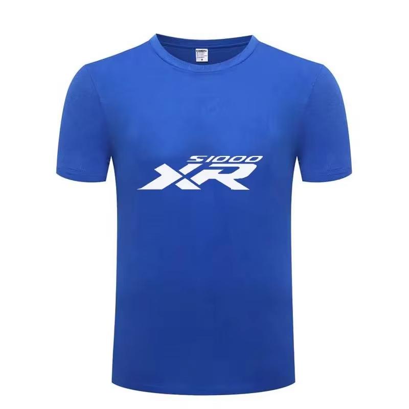 High Quality S1000XR T Shirt Men Print New LOGO Tee Cotton Summer Short Sleeve Round Neck Tops Casual Clothing Unisex Oversized