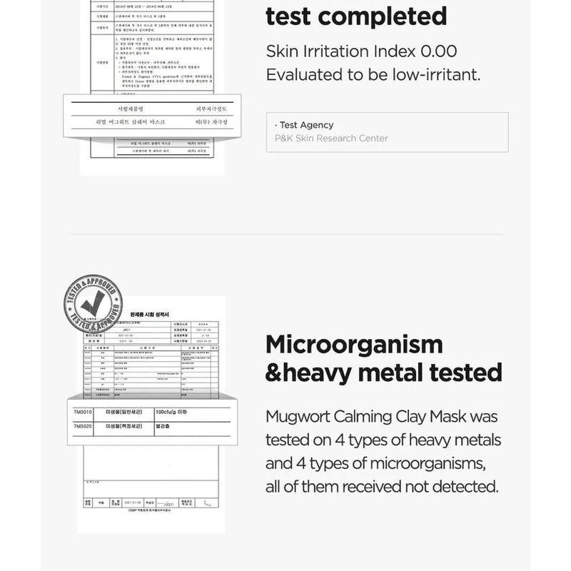 ISNTREE Mugwort Calming Clay Mask