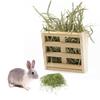 Wood for Hay Feeder Platform Rabbit Feeding Platform Outdoor and Indoor Chinchilla Guinea Pig, Bunny, Dutch Rat, Chinchi