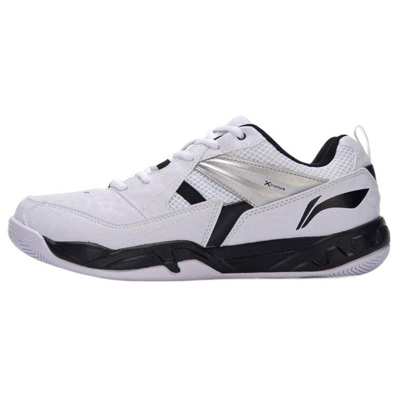 Li-Ning X Tructure Soft Badminton Training White Black Men s AYTM079-1 EU 39