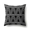 Polyester Pillow Case Geometric Decoration Home Petal Strip Printed Cushion Cover Bedside Cushion Cover Waist Cushion Cover