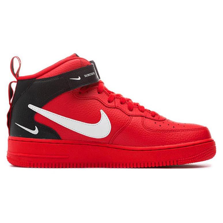 New Nike Air Force 1 Mid Utility University Red 804609-605