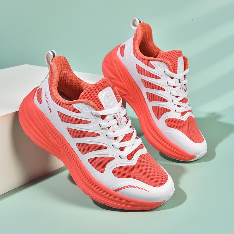 New Ultra Light Men Women Running Shoes High-quality Mesh Breathable Thick Sole Sneakers Outdoor Off-road Fitness Training Shoes