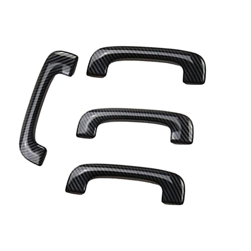4x Roof Grab Handle Cover Trim Sturdy High Reliability Automotive Accessories Directly Replace for Dodge Charger 2011-