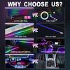 RGB 22in1 Car Interior Acrylic Car Ambient Lights For BMW E46 E90 E39 E60 E36 E30 E70 E91 E92 E93 Car Accessories