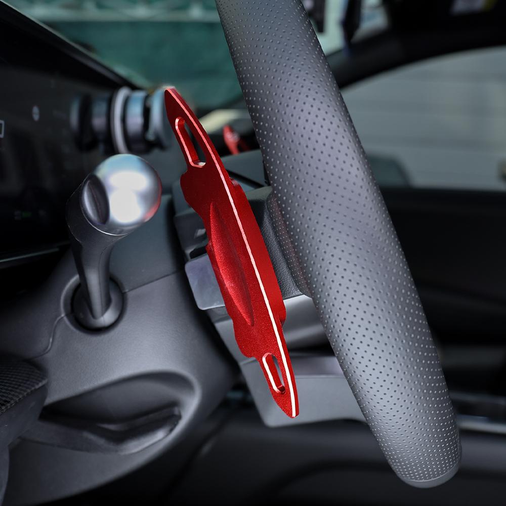 For Hyundai IONIQ 6N 2026-2026 Aluminum Alloy Steering Wheel Shifter Paddle Cover Trim Accessories