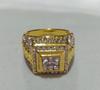 Hot Selling Gold Plated Rings For Men Zirconia  Hiphop Ring Wholesale Size 6-13