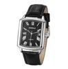 Men's Watch Leather Strap Antique Waterproof Analog Square Watch Quartz Timepiece Men's Accessories