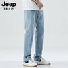JEEP SPIRIT Men's Loose Fit Cool-Feel Straight Jeans