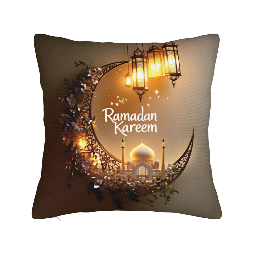 Ramadan Lantern Pillow Cover Fashion Pillow Case For Sofa Car Home Decor Soft Cushion Cover Gift