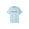 Uniqlo Mickey Mouse Print T-Shirt Unisex Tops Light-Blue 427592-61