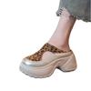 Small Thick-soled Bag Head Slippers, New Side Empty Muffin Sole Women's Shoes, Women's Outer Wear, One Pedal Lazy Shoes