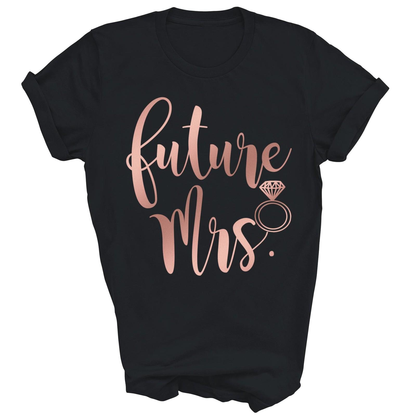 Future Mrs For Bride Funny Unisex Shirt Gift M