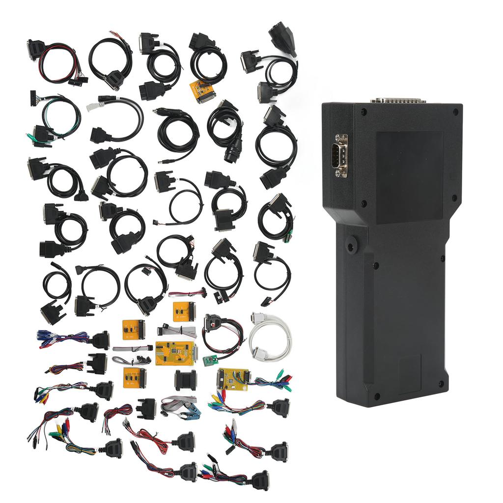 For Tacho Pro 2008 Mileage Adjuster Full Cable Dash Programmer LCD Display Backlit Universal Tool