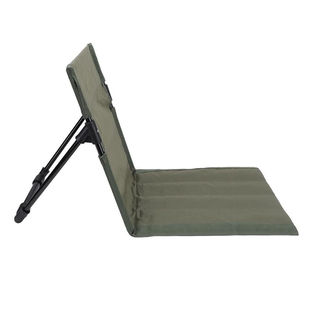 Scaun de plajă cu suport reglabil pentru spate, pliabil, portabil, ușor și respirabil, pentru camping, plajă