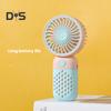 Ręczny wentylator elektryczny o niskim poziomie hałasu, przełącznik z jednym przyciskiem, ładowany na USB, przyjazny w podróży wentylator, przenośny klimatyzator osobisty