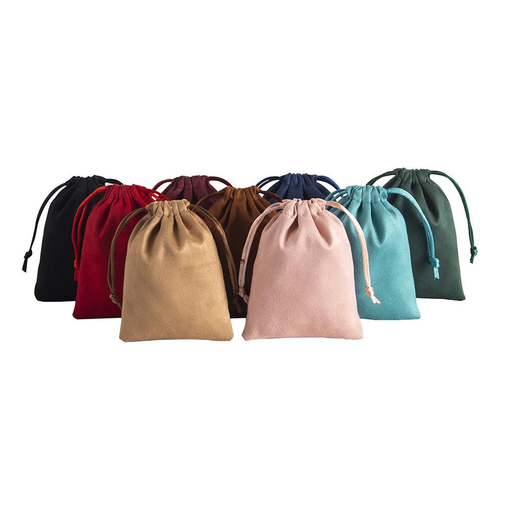 Custom Dustproof Velvet Storage Bag for Sneakers Jewelry Premium Gold Packaging Jewellery Pouches 7*9cm for Shoe Jewelry Velvet&Velvet чёрный