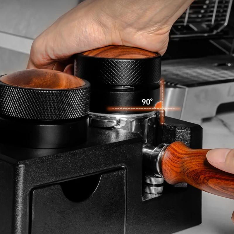 Σταθμός Βάσης για Tamper Espresso ABS Θήκη Οργανωτής για Portafilter Καφέ για Λαβές 51-58mm Αξεσουάρ Καφέ Χρήση Καφετέριας