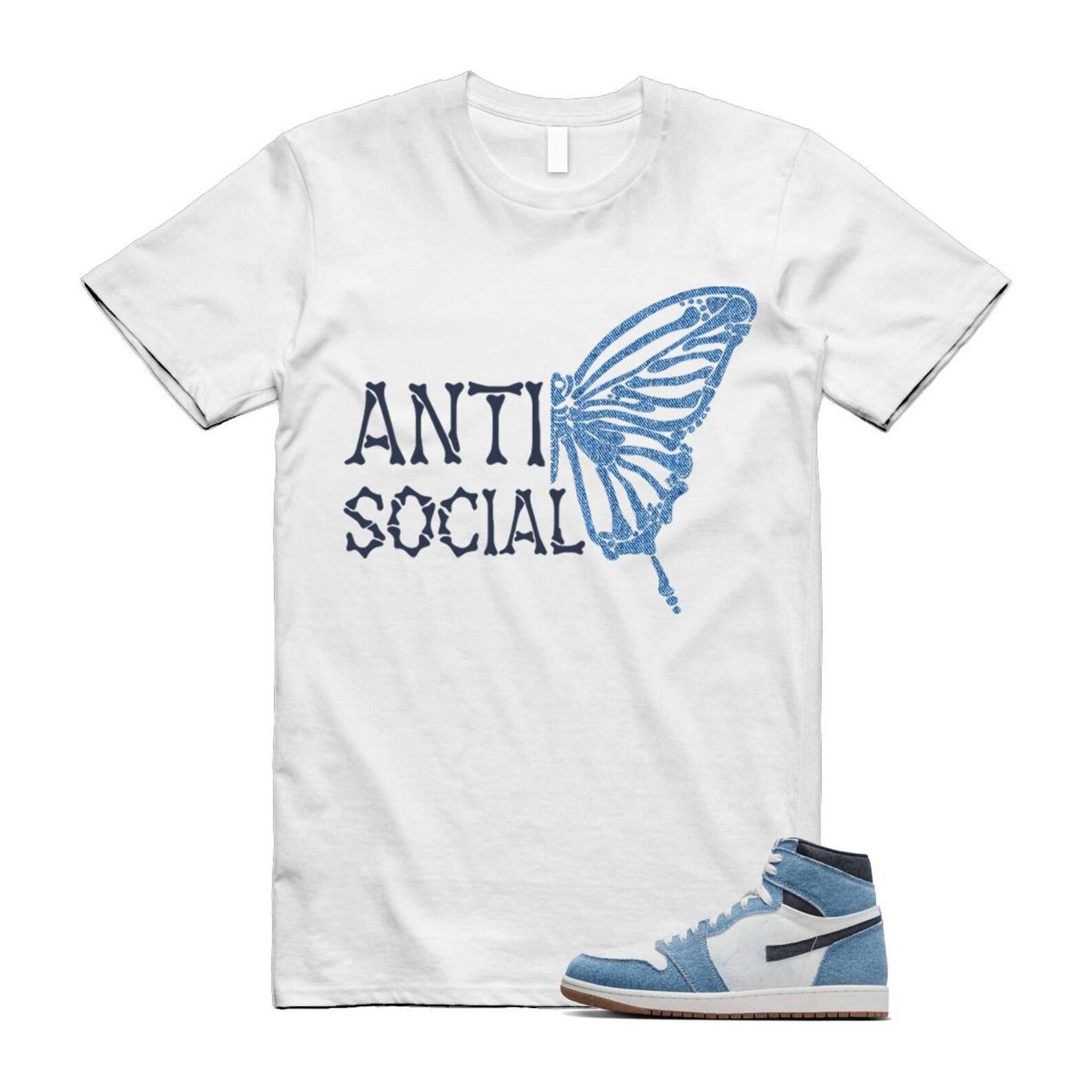 1 Denim Summit White Obsidian Retro High OG T Shirt Match ASB 2XL