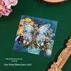 Exquisite Van Gogh Sunflowers Metal Bookmark - Retro Oil Painting Design, Cultural Souvenir