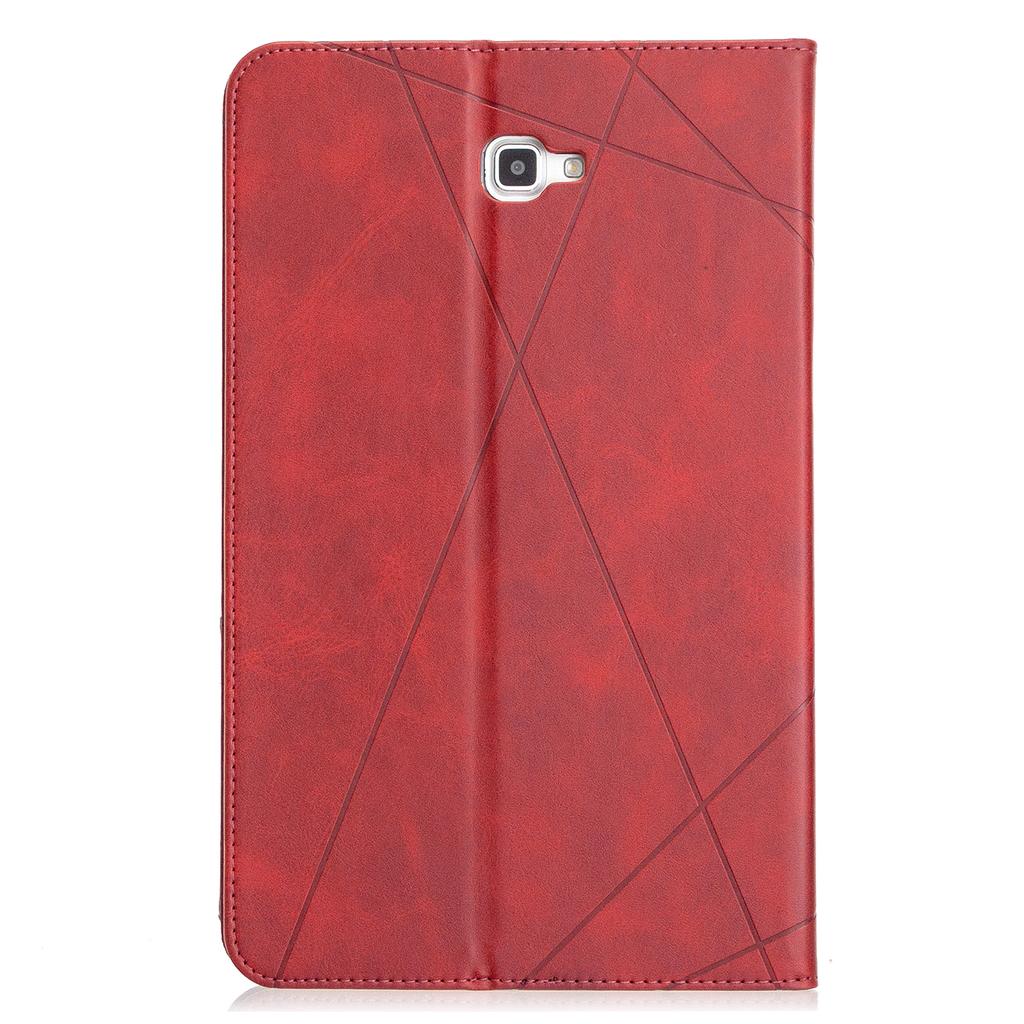 Étui pour Samsung Galaxy Tab A 10,1 pouces (Sortie 2016)(SM-T580/T585) Étui portefeuille en cuir PU de qualité supérieure avec plusieurs angles de vue et poche pour cartes