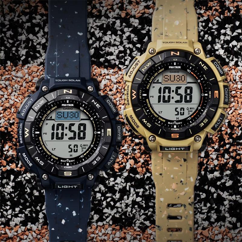 CASIO Men PRO TREK Black Watch PRG340SC-2 PRG340SC-2