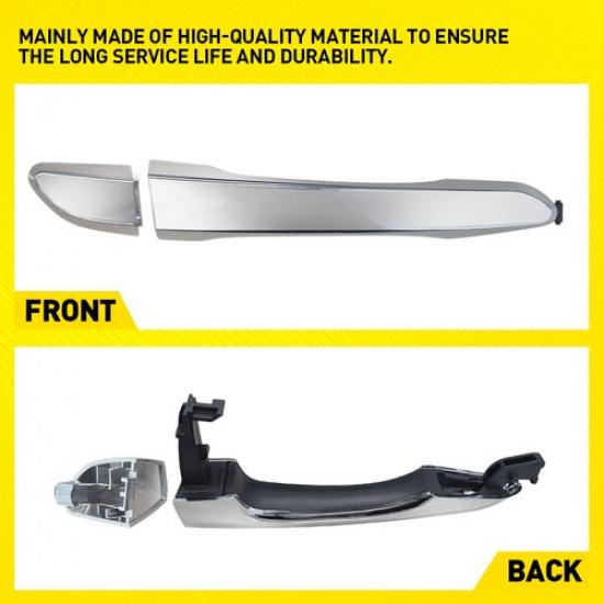 Outer Rear Door Handle Fit 2016- Hyundai Tucson Passenger Right 83661D3010 V