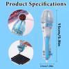 DIY Beaded Pens, 2.6mm 3D Pixel Puzzle Bead DIY Automatic Bead Pen | DIY Handmade Bead Puzzle Pen, Ergonomic Grip Design,